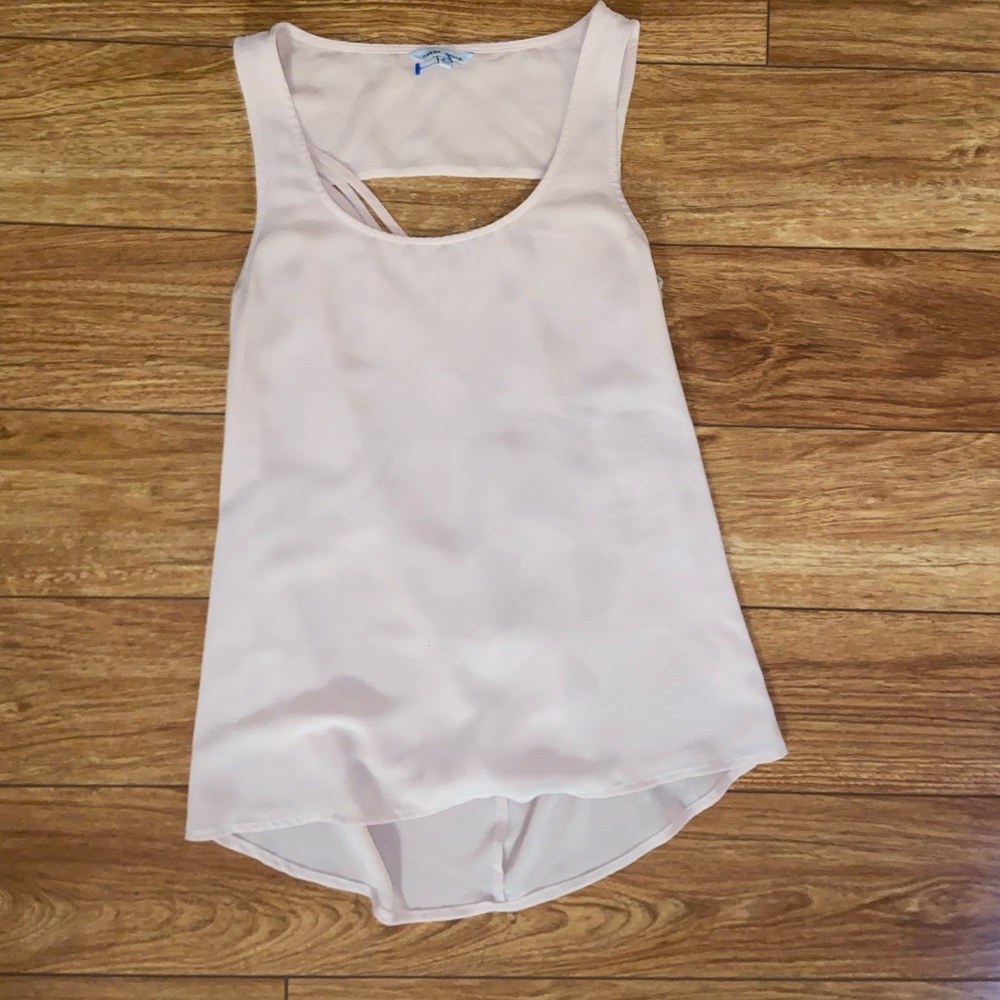cream blouse